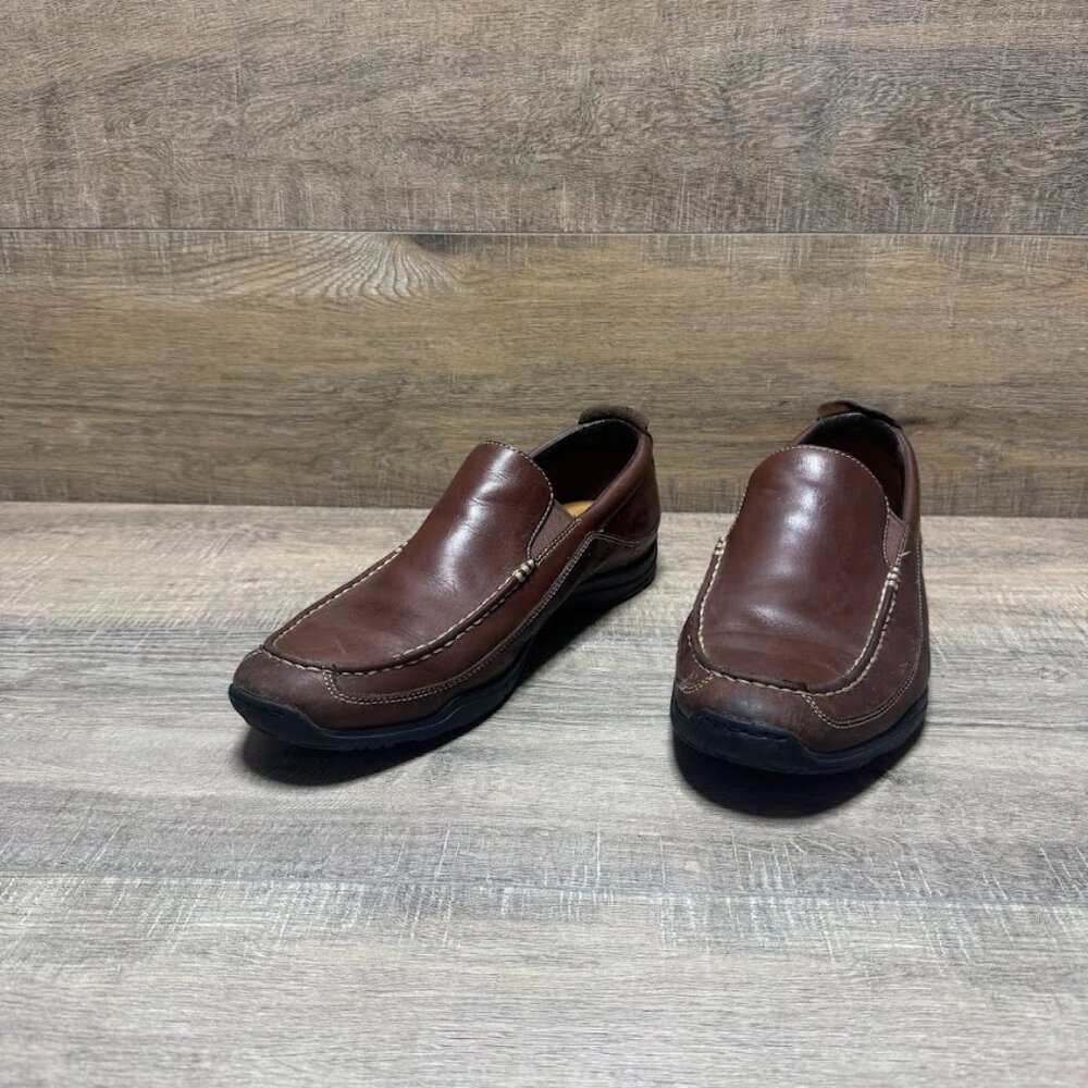 Cole Haan Tucker Venetian Brown Leather Loafers Men's Size 10.5
